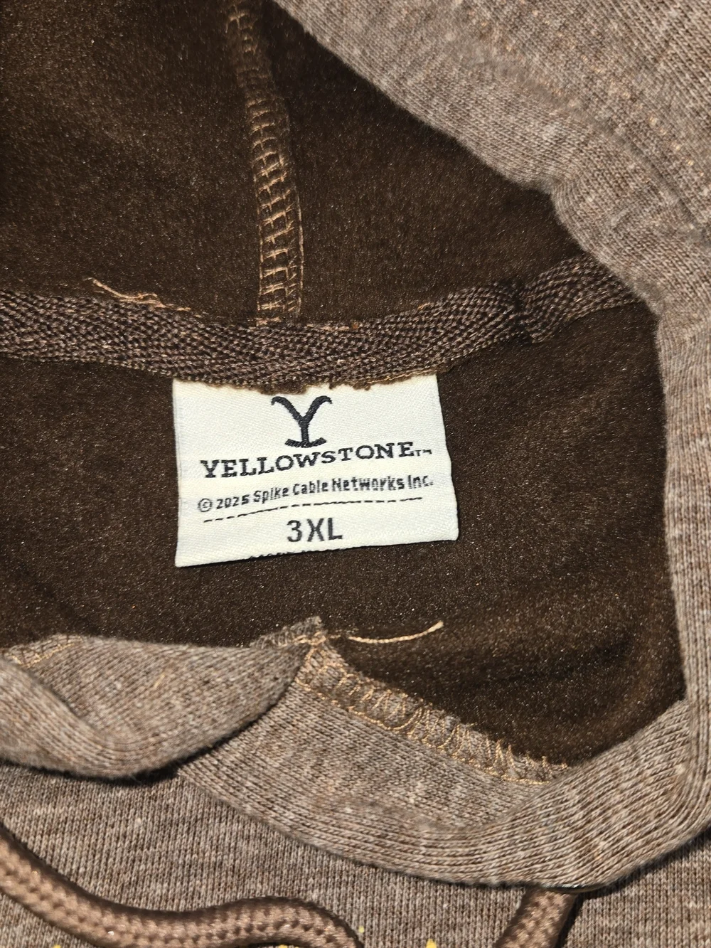 Dutton Ranch Brown Hoodie Sweater - Men's - Picture 2 of 3